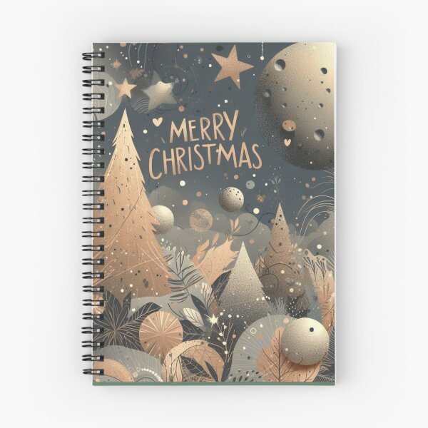 Item preview, Merry Christmas in starry golden forest designed and sold by blondie.simmer.