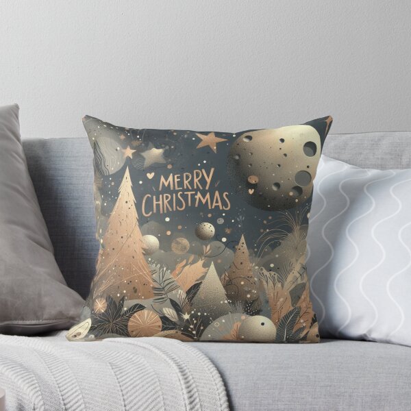 Item preview, Merry Christmas in starry golden forest designed and sold by blondie.simmer.
