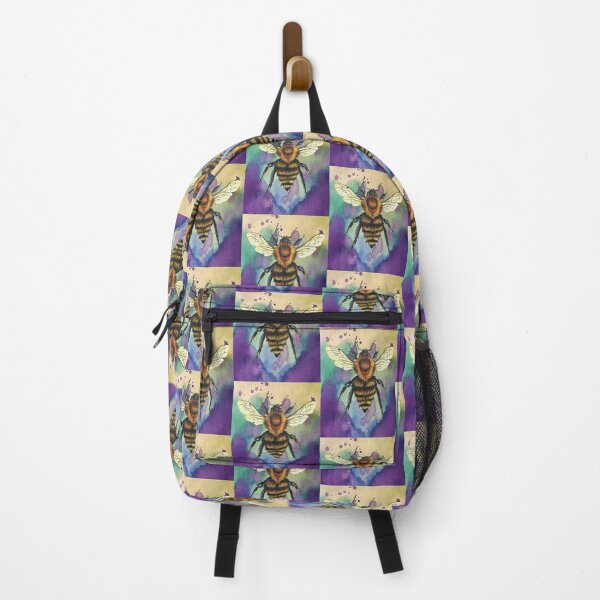 Item preview, Colorful Bee designed and sold by Rhiannon Wolfe Art .