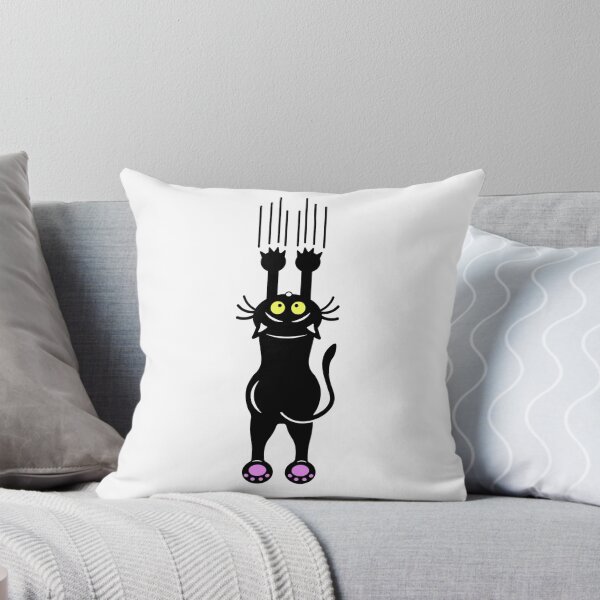 Item preview, Cat hanging on wall designed and sold by MindsArtDesign.