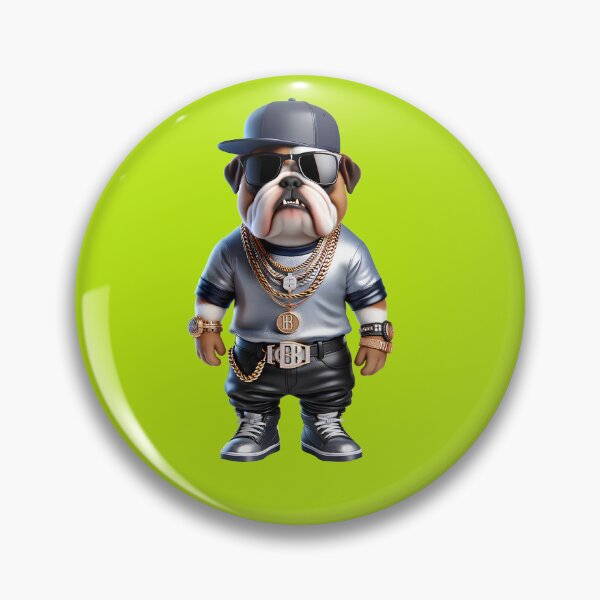 Item preview, Rhythm in the City: Bulldog Rapper with Hip-Hop Style and Canine Attitude No. 2 designed and sold by Nathalymx.