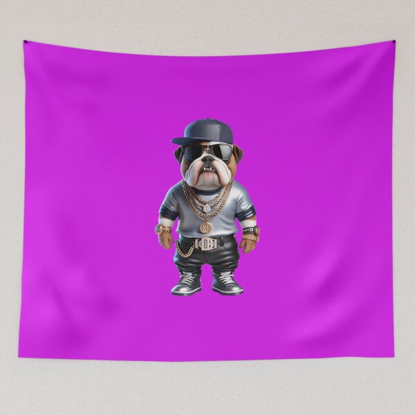 Item preview, Rhythm in the City: Bulldog Rapper with Hip-Hop Style and Canine Attitude No. 2 designed and sold by Nathalymx.
