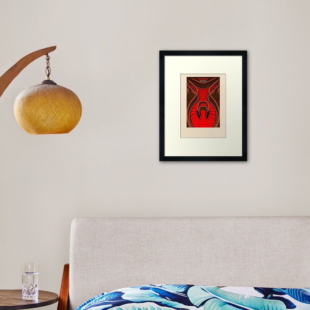 Item preview, Framed Art Print designed and sold by ruiricardo.