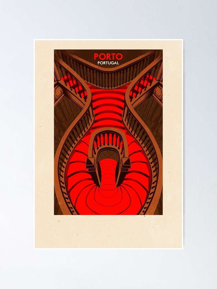 Thumbnail 2 of 3, Poster, Travel Posters - Porto Portugal designed and sold by ruiricardo.