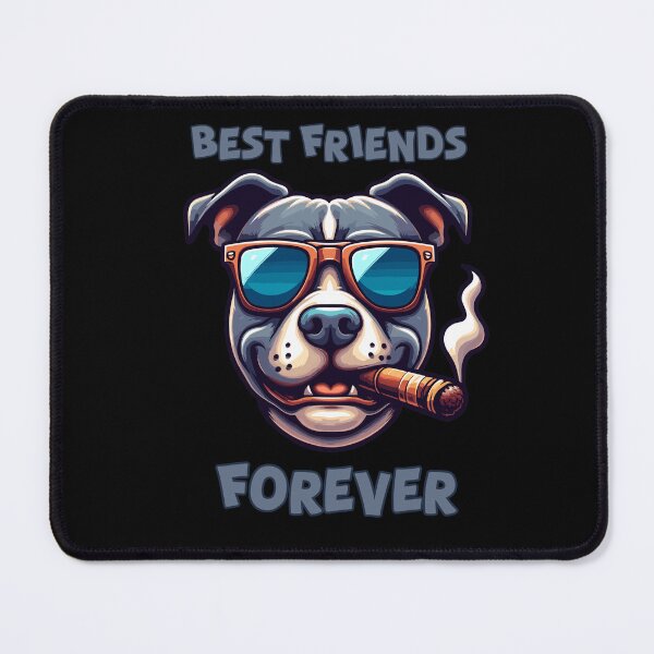 Item preview, Dog Best Friends Forever : Funny Cute Pitbull designed and sold by ArtfulNook.