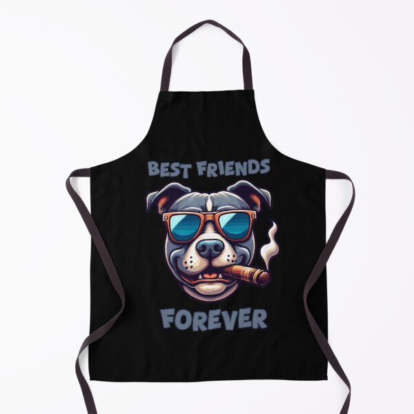Item preview, Dog Best Friends Forever : Funny Cute Pitbull designed and sold by ArtfulNook.