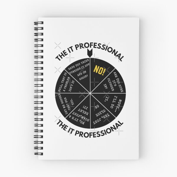Item preview, The IT Professional Wheel of Answers. Essential T-Shirt designed and sold by Deadliness45.