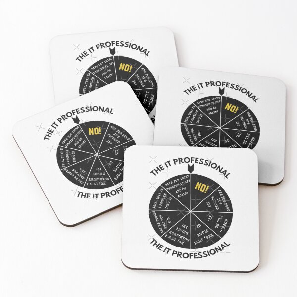 Item preview, The IT Professional Wheel of Answers. Essential T-Shirt designed and sold by Deadliness45.