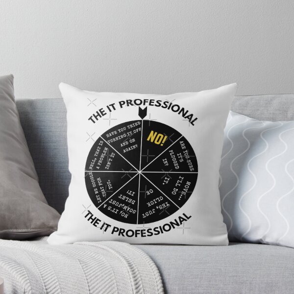 Item preview, The IT Professional Wheel of Answers. Essential T-Shirt designed and sold by Deadliness45.