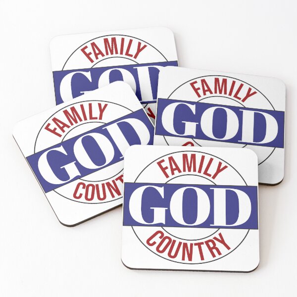 Item preview, God, Family, Country designed and sold by GraphicsMark.