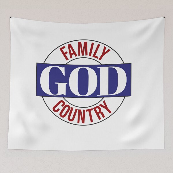 Item preview, God, Family, Country designed and sold by GraphicsMark.