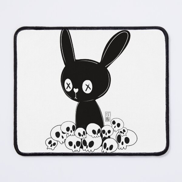 Item preview, bunny cute rabbit skeleton goth harajuku designed and sold by ISFdraw.