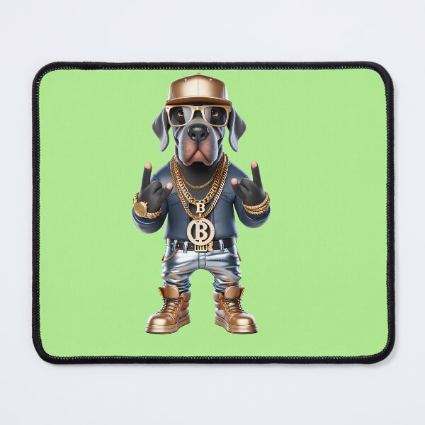 Item preview, Rhythm in the City: Cute Great Dane Dog Rapper with Hip-Hop Style and Canine Attitude No. 2 designed and sold by Nathalymx.