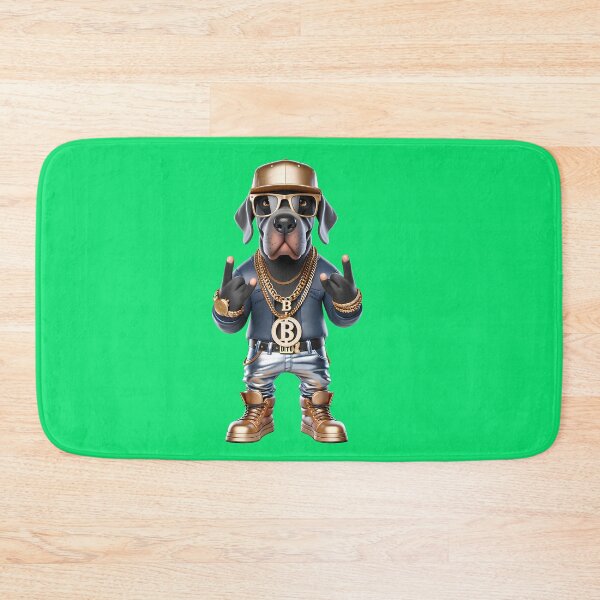 Item preview, Rhythm in the City: Cute Great Dane Dog Rapper with Hip-Hop Style and Canine Attitude No. 2 designed and sold by Nathalymx.