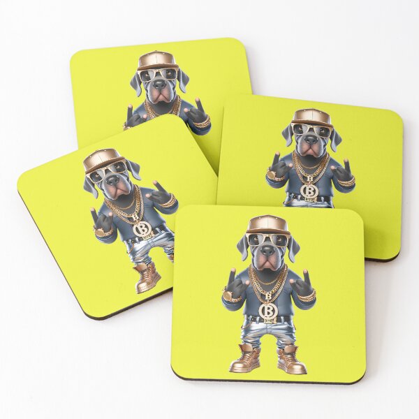 Item preview, Rhythm in the City: Cute Great Dane Dog Rapper with Hip-Hop Style and Canine Attitude No. 2 designed and sold by Nathalymx.