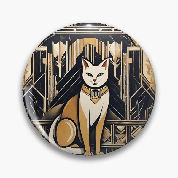 Item preview, Gato Art Déco designed and sold by ArDecoS.