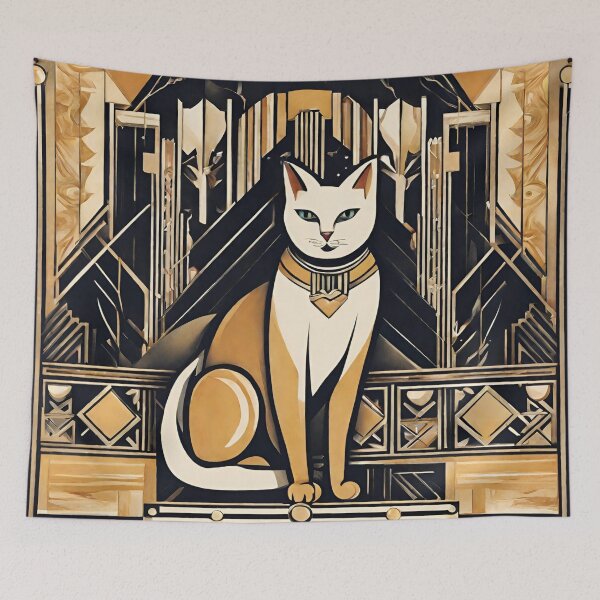 Item preview, Gato Art Déco designed and sold by ArDecoS.