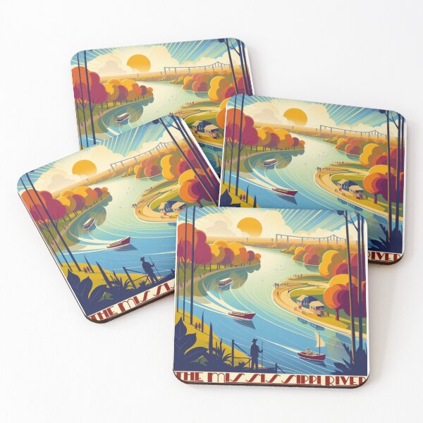 Item preview, The Big Muddy; The Mighty Mississippi River designed and sold by VistaMar.