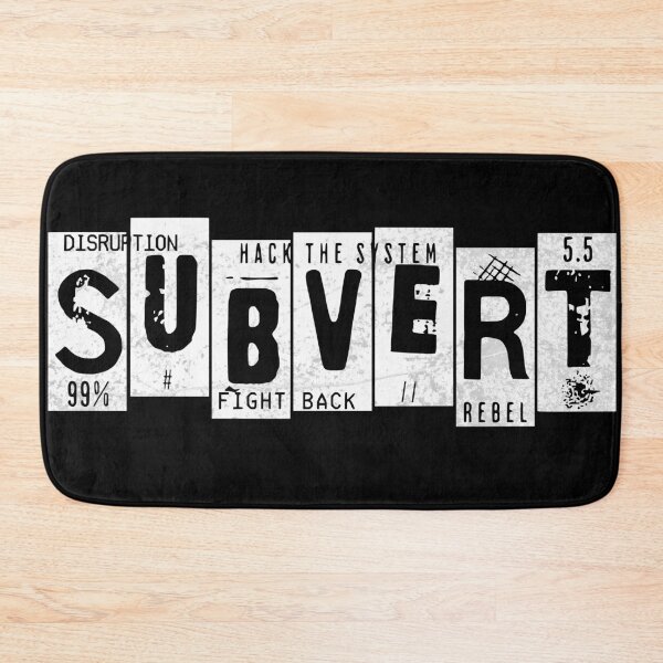 Item preview, Subvert The Norm - Numbers of Rebellion designed and sold by Sir Meow Meow.