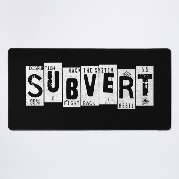 Item preview, Subvert The Norm - Numbers of Rebellion designed and sold by Sir Meow Meow.