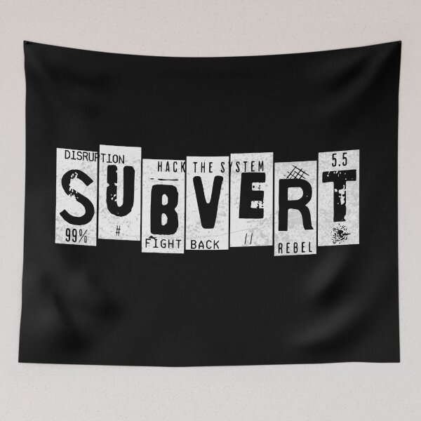 Item preview, Subvert The Norm - Numbers of Rebellion designed and sold by Sir Meow Meow.