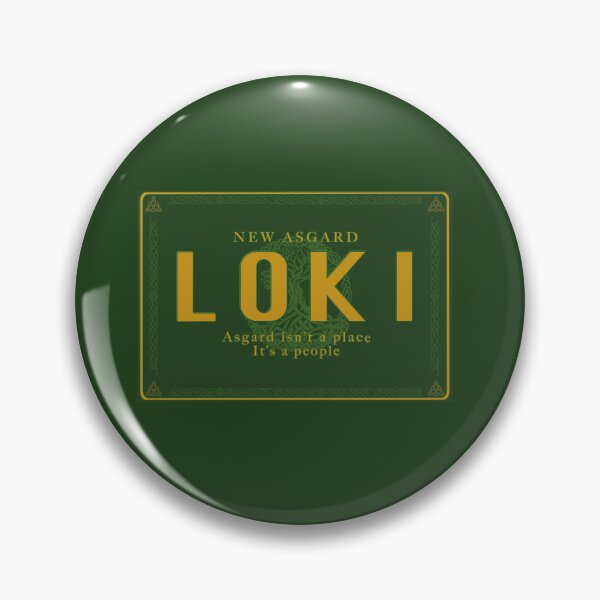 Item preview, LOKI Nordic God Plaque designed and sold by Folidee.