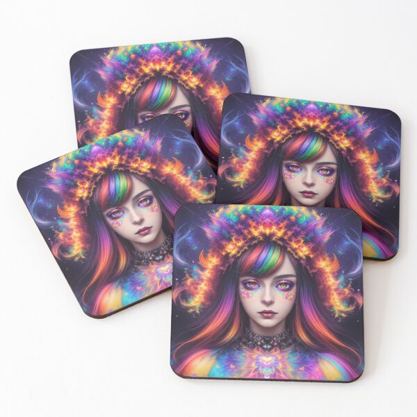 Item preview, Soul ablaze: The Psychedelic Firestorm within Her designed and sold by KericeKreations.