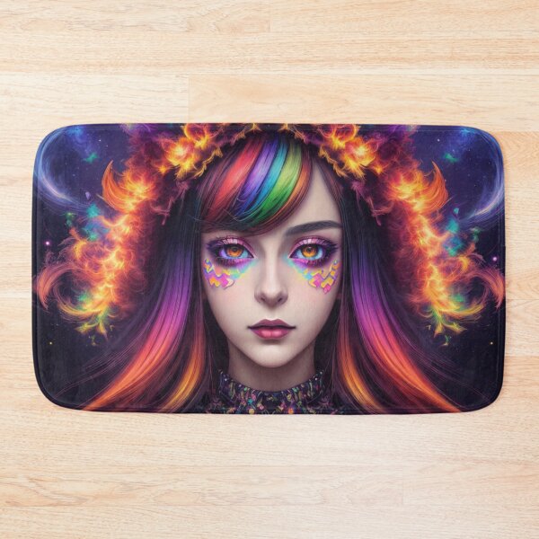 Item preview, Soul ablaze: The Psychedelic Firestorm within Her designed and sold by KericeKreations.