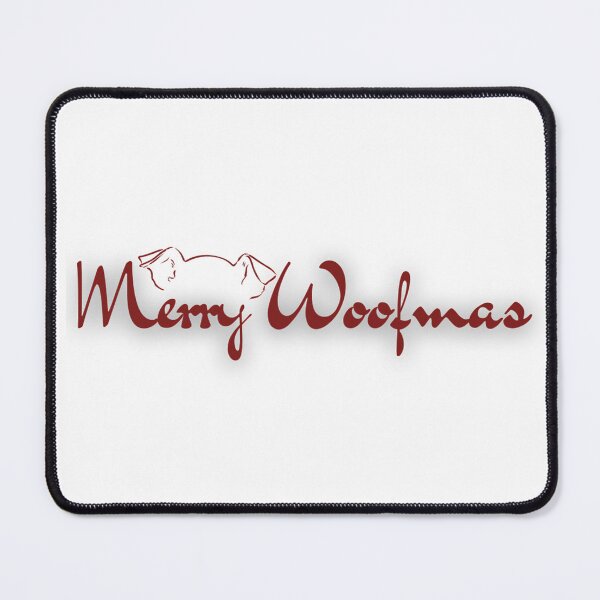 Item preview, MERRY WOOFMAS! designed and sold by DESIGNMOL.