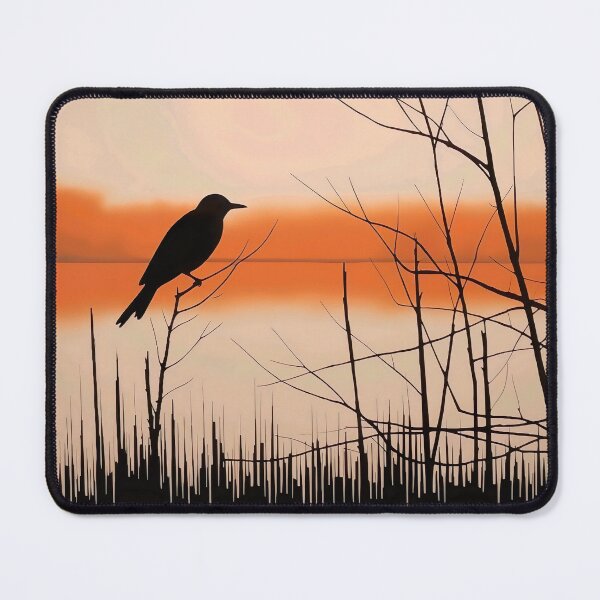 Item preview, Bird in sunset designed and sold by Trendy-Artistry.