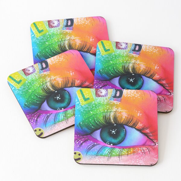Item preview, Rainbow trippy eye designed and sold by Isabella Obradovich.