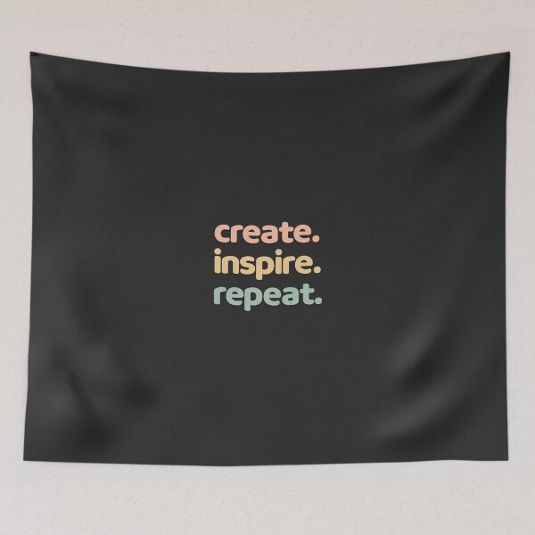 Item preview, Create Inspire Repeat designed and sold by minimaldshop.