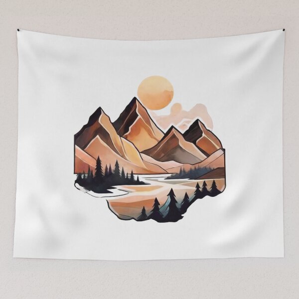Item preview, Abstracted Nature's Palette: Innovating Landscapes (252) designed and sold by WASjourney.