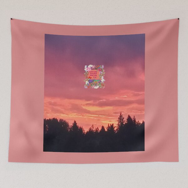 Item preview, I love my garden and my cat. designed and sold by MCanderart.