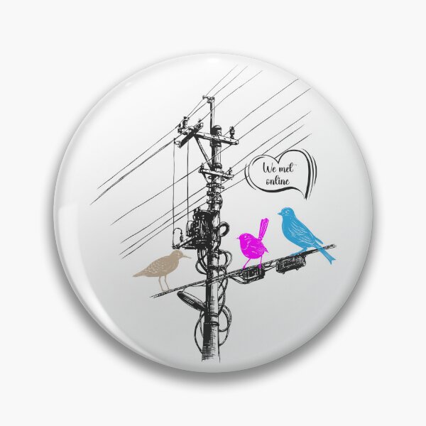 Item preview, We Met Online Said the Bird  designed and sold by xposedbydesign.