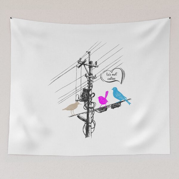 Item preview, We Met Online Said the Bird  designed and sold by xposedbydesign.