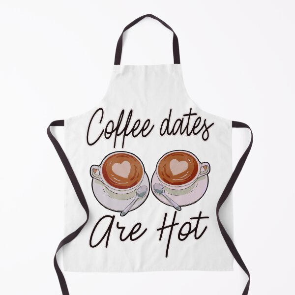Aperçu de l'œuvre Les dates du café sont chaudes créée et vendue par White Tiger Designz .