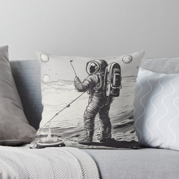 Item preview, Reeling in Wonder: The Cosmic Pursuit of Astronaut Fishing in Zero Gravity designed and sold by DesignAlert001.