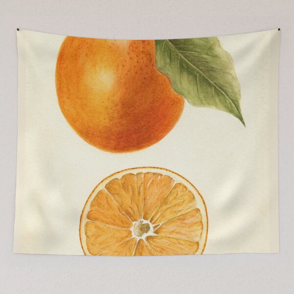 Item preview, Vintage Painting of an Orange  designed and sold by BravuraMedia.