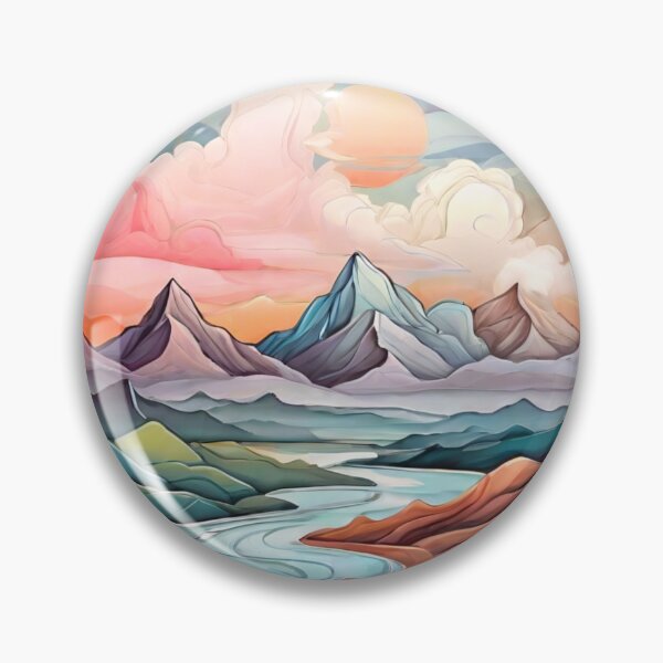 Item preview, Expressive Landscapescapes: Abstract Artistic Renditions (253) designed and sold by WASjourney.