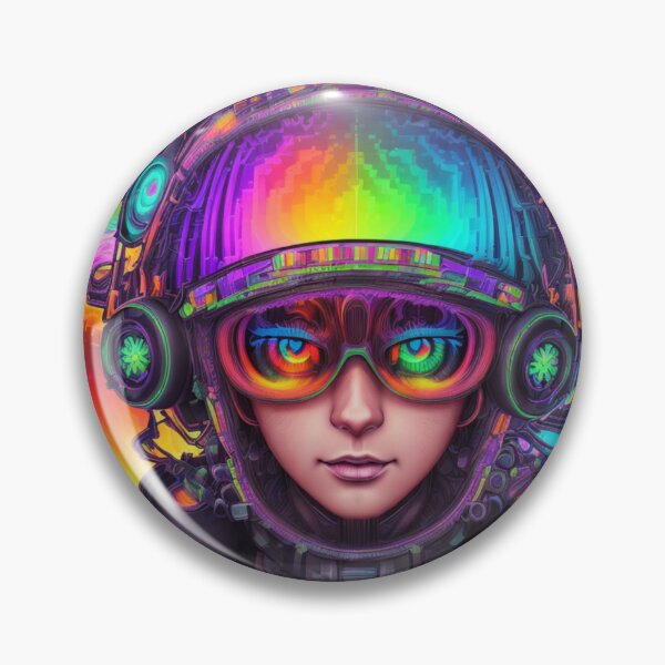 Item preview, Cosmic Voyager: The Psychedelic Space Explorer designed and sold by KericeKreations.