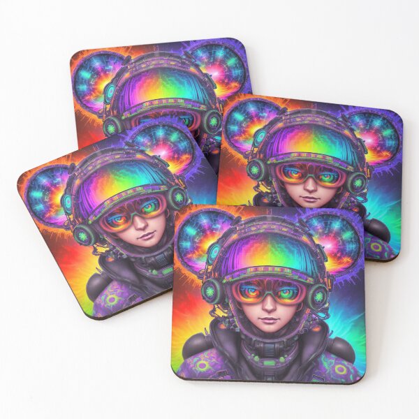 Item preview, Cosmic Voyager: The Psychedelic Space Explorer designed and sold by KericeKreations.
