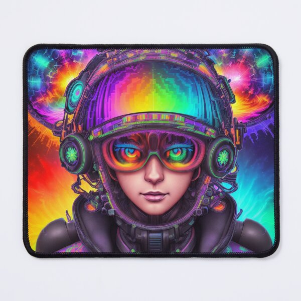 Item preview, Cosmic Voyager: The Psychedelic Space Explorer designed and sold by KericeKreations.