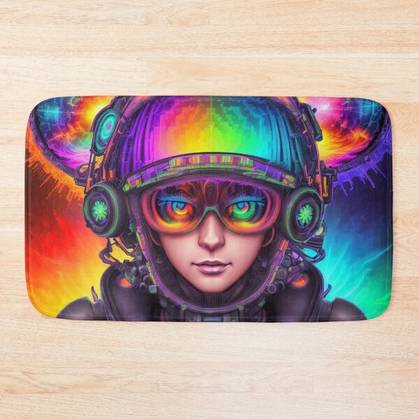 Item preview, Cosmic Voyager: The Psychedelic Space Explorer designed and sold by KericeKreations.