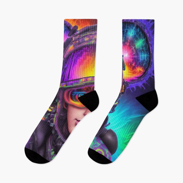 Item preview, Cosmic Voyager: The Psychedelic Space Explorer designed and sold by KericeKreations.
