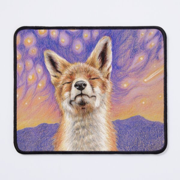 Item preview, Cosmic Fox  designed and sold by Rhiannon Wolfe Art .