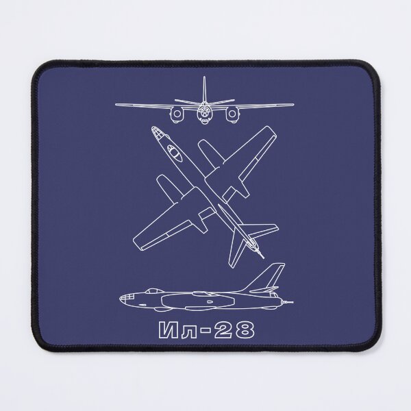 Item preview, Ilyushin Il-28 Russian Jet Bomber Plane Blueprints Diagram designed and sold by MilitaryMart.