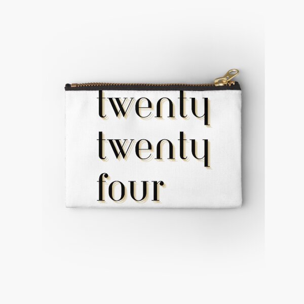 Item preview, Twenty Twenty Four (2024) Black and Gold Text Design New Years designed and sold by helloiamskye.