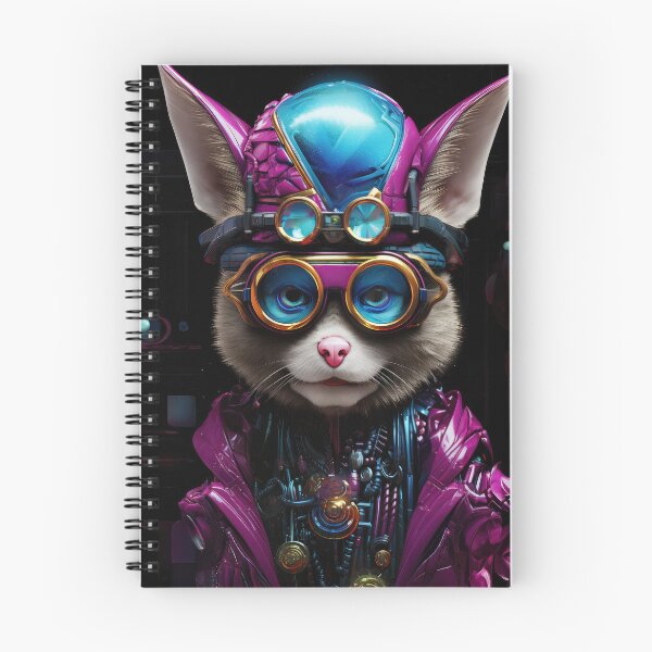 Item preview, Steampunk cat, futuristic, designed and sold by GabbyKI261.