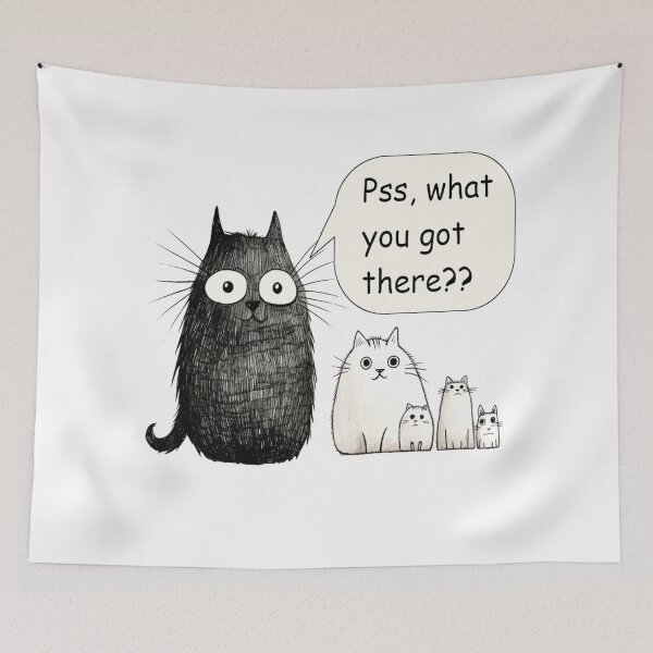 Item preview, Curious Cats Comedy Club designed and sold by MAS-GDA.